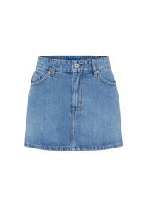 Hugo Blue, Unisex, HUGO Blue Jeansrock &raquo;Galanie&laquo; in Mini L&auml;nge, Mid Rise, turquoise, aqua 447, S, Rock von HUGO Blue Womenswear