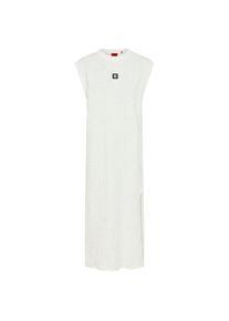 Hugo Underwear, Unisex, HUGO Underwear Strandkleid &raquo;ZEB&laquo; Strand Cover Up, Rundhals, wei&szlig;, M, N-Gr, Sommerliches Kleid von HUGO