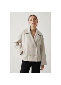 Only, Unisex, Only Kurzjacke &raquo;ONLMALIKA LIFE JACKET OTW&laquo;, whisper wei&szlig; detail:melange, S, Modische Jacke von Only