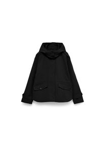 V&eacute;ro Moda Vero Moda, Unisex, Kurzjacke &raquo;VMLEANNE JACKET BOO&laquo; mit Kapuze, schwarz, XL, Trendy Kurzjacke von Vero Moda
