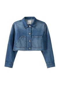 Bershka, Femmes Veste mi-saison, bleu denim
