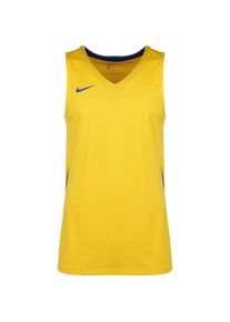 Nike, Hommes T-Shirt fonctionnel 'Team Stock 20', bleu roi / jaune