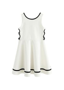 Baker By Ted Baker Kleid 'Ponte Skater' M&auml;dchen Gr&ouml;&szlig;e 110 schwarz / wei&szlig;