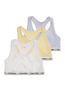 Calvin Klein Underwear BH M&auml;dchen Gr&ouml;&szlig;e 128/140 gelb / lavendel / schwarz / wei&szlig;