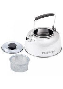 Berger Wasserkessel Edelstahl mit Teesieb 800 ml - Wasserkessel