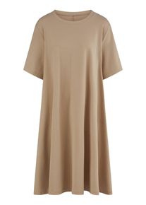 Emilia Lay - Jersey-Kleid mit Rundhals-Ausschnitt, braun, Gr. 42, Baumwolle
