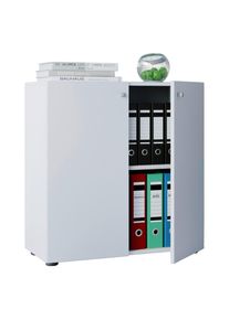 Mid.you Aktenschrank , Weiss , Holzwerkstoff , 1 F&auml;cher , 70x74x40 cm , B&uuml;rom&ouml;bel, Aktenschr&auml;nke