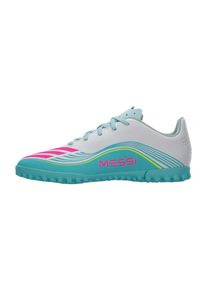 adidas Performance Fu&szlig;ballschuh 'Messi Club' M&auml;dchen Gr&ouml;&szlig;e 35.5 aqua / pink / offwhite