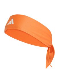 adidas Performance Sportstirnband 'Ten' Herren Gr&ouml;&szlig;e 56/58 orange / wei&szlig;