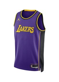 Nike Trikot 'LA Lakers STM B22' Herren Gr&ouml;&szlig;e XXL dunkelgelb / lila / schwarz