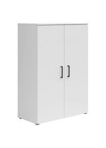 CARRYHOME Kommode , Weiss , Kunststoff , 3 F&auml;cher , 80x115x40 cm , FSC MIX , Typenauswahl, Beim&ouml;bel erh&auml;ltlich, stehend, h&auml;ngend , Kleinm&ouml;bel, Kommoden, Kommoden