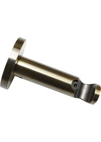 Gardinia, Gardinia Tr&auml;ger &raquo;Memphis&laquo; Serie Einzelprogramm Memphis &Oslash; 16 mm, messingfarben