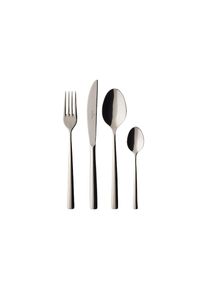 Villeroy & Boch Villeroy & Boch, Besteck-Set &raquo;Piemont Tafelbesteck 4-teilig&laquo;, silberfarben, Edelstahl, 4 Stk.