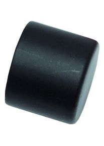 Gardinia, Gardinia Gardinenstangen-Endst&uuml;ck &raquo;Memphis&laquo; Serie Einzelprogramm Memphis &Oslash; 16 mm, schwarz, 2 Stk.