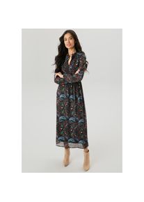 Aniston Selected, Unisex, Aniston SELECTED Maxikleid mit aufwendiger und dekorativer Biesenverarbeitung, marine, hellblau, wei&szlig;, terra, gr&uuml;n, gelb, 