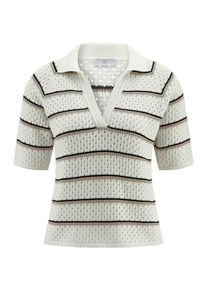 Riani - Polo-Pullover, weiss, Gr. 42, Baumwolle