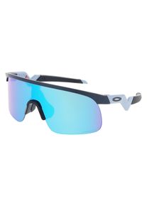 Oakley OJ9010 RESISTOR | Kinder-Sonnenbrille | Eckig | Fassung: Kunststoff Blau | Glasfarbe: Blau Verlaufend