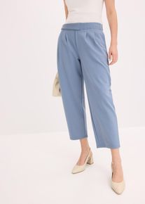 Barell-Hose mit Bundfalten in blau, Gr&ouml;sse 36/38 (S), bonprix