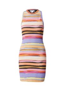 Warehouse, Femmes Robe, jaune clair / violet / orange / noir