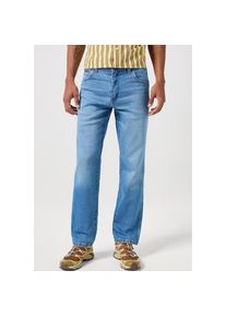 Wrangler, Herren, Straight-Jeans &raquo;TEXAS FREE TO STRETCH&laquo; Free to stretch material, wagon wheel, 33, L&auml;nge 30, 5-Pocket-Jeans von Wrangler