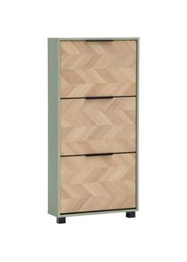 Schildmeyer, Schuhschrank &raquo;Piazza, Breite 59,8 cm&laquo; 1 Stk. tlg. Made in Germany, pistazie, FSC -zertifizierter Holzwerkstoff, B/H/T: 59,8 cm x 124,5 cm