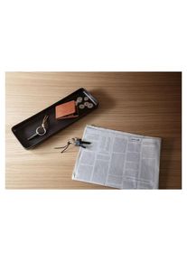 Eva Solo, Schl&uuml;sselanh&auml;nger &raquo;4 x 10 cm&laquo;, braun, Edelstahl, Leder, Einfach den Knoten l&ouml;sen, um neue Schl&uuml;ssel hinzuzuf&uuml;gen oder die alten zu entfernen