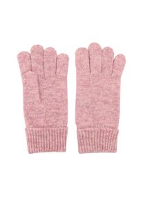 MaxiMo, Herren, MaxiMo Strickhandschuhe Fingerhandschuhe, extra lange Strickb&uuml;ndchen, unifarben, dusty rose, 4/5, Strickhandschuhe von MaxiMo