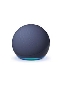 Amazon, Smart Speaker &raquo;Dot 5. Gen. Blau&laquo; (Bluetooth WLAN (WiFi) ), blau, Koppelung mit einem anderem Echo-Ger&auml;t m&ouml;glich; umfasst Datenschutz- und 