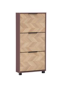 Schildmeyer, Schuhschrank &raquo;Piazza, Breite 59,8 cm&laquo; 1 Stk. tlg. Made in Germany, mauve, FSC -zertifizierter Holzwerkstoff, B/H/T: 59,8 cm x 124,5 cm x 