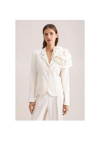 Seidensticker, Unisex, Seidensticker Jackenblazer, sanftes wei&szlig;, 34, Passform: Slim