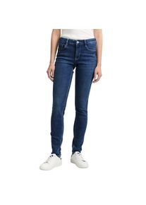 Tom Tailor, Unisex, Tom Tailor Skinny-fit-Jeans &raquo;LUCIE Skinny&laquo; mit Viskose und Stretch - 5-Pocket-Style, mid stone wash, 33, L&auml;nge 34, Denim Long von 
