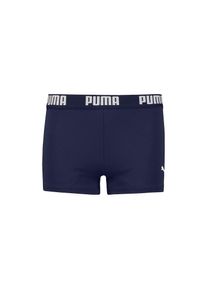 Puma, Herren, Puma Badehose &raquo;Puma SWIM BOYS LOGO TRUNKS&laquo; mit elastischem Bund, f&uuml;r Boys, Logoschriftzug, navy, 116, N-Gr, Jungs Badeshorts von Puma