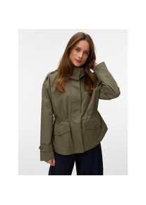 V&eacute;ro Moda Vero Moda, Unisex, Kurzjacke &raquo;VMLEANNE JACKET BOO&laquo; mit Kapuze, kalamata, S, Trendy Kurzjacke von Vero Moda