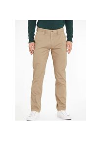 Tommy Hilfiger, Herren, Chinohose &raquo;Chino Denton 1985 PIMA CO&laquo;, beige, 40, L&auml;nge 34, Klassischer Schnitt