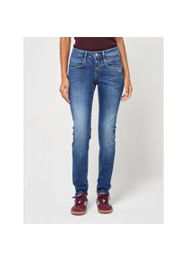 Gang, Unisex, Gang Skinny-fit-Jeans &raquo;94MEDINA&laquo; mit stylischer halb offener Knopfleiste, regular vint wash, 26, N-Gr, Skinny Jeans "94Medina" von Gang