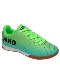 Jako, Unisex, Hallenschuh &raquo;J-SISWEEPER&laquo; Indoorschuh, Sportschuhe, nicht abf&auml;rbende Sohle, neon gr&uuml;n, ocean, 33, Hochwertiger Hallenschuh von Jako