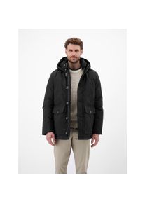 Lerros, Unisex, Lerros Wintermantel &raquo;Unisex Wintermantel mit Kapuze&laquo;, schwarz, M, Klassisches Parka-Design