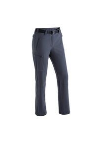 Maier Sports, Unisex, Funktionshose &raquo;Rechberg&laquo; Unisex Outdoorhose gef&uuml;ttert, Wanderhose mit 4 RV-Taschen, Regular Fit, grau, 20, Kurzgr&ouml;ssen, Warme, 