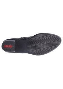 Rieker, Unisex, Stiefelette mit kleiner Zierkette am Schaft, schmale Form, schwarz, 38, Tolle Stiefelette mit Innen-Reissverschluss