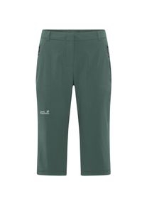 Jack Wolfskin HIKEOUT Caprihose Damen - Gr&ouml;&szlig;e 44 - gr&uuml;n