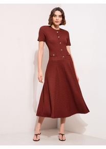 Friends Like These Kleid Damen Gr&ouml;&szlig;e 50 rostrot Winterkleid