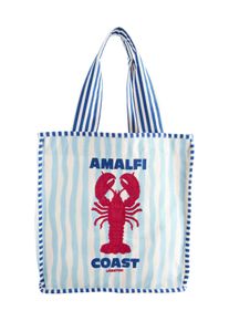 next Shopper Damen Gr&ouml;&szlig;e One Size navy / himmelblau / purpur / offwhite