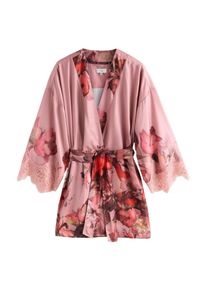 B By Ted Baker Morgenmantel Damen Gr&ouml;&szlig;e M pitaya / altrosa / rot / weinrot