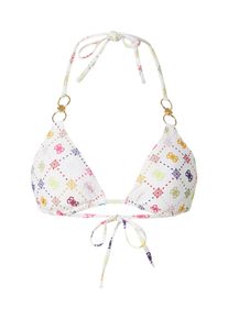 Guess Damen - Bikini-Sets 'INES REM PADDING TRIANGLE BRA' Damen Gr&ouml;&szlig;e 100 blau / gelb / pink / wei&szlig;
