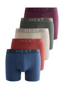 next Boxershorts Herren Gr&ouml;&szlig;e XL beige / navy / oliv / cyclam / rostrot