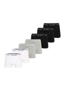 Calvin Klein Underwear, Hommes Boxers, gris chin&eacute; / noir / blanc