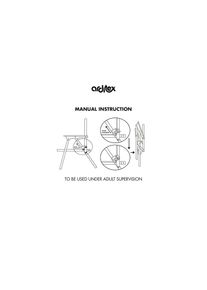 Ackerman Gartenstuhl &raquo;Arditex&laquo; (), blau, braun, rot, Kunststoff, Metall, Polyester