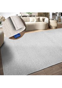 Villeroy & Boch Villeroy & Boch, Wollteppich &raquo;Francois&laquo; rechteckig 7 mm H&ouml;he in rund, oval, L&auml;ufer, handgewebt, Wolle, Wohnzimmer, Schlafzimmer, wei&szlig;, Wolle, 7 mm