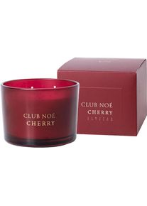 Ackerman Duftkerze &raquo;Club No&eacute; Cherry 350 g&laquo; Duftkerze im Glas, rot, Gr&ouml;sse: 11.5 x 11.5 x 9.2 cm