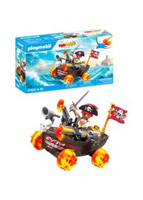 Playmobil, Konstruktions-Spielset &raquo;Rasendes Piratenboot (71720), Funstars&laquo; Made in Europe, bunt, Einheitsgr&ouml;&szlig;e, Konstruktions-Spielset